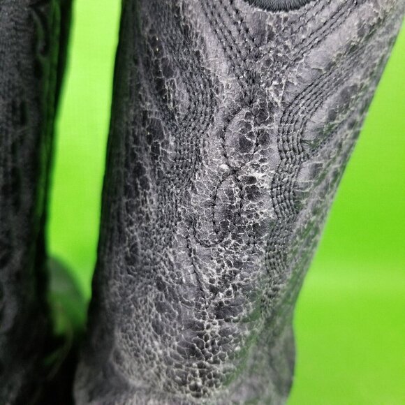 ✅ Mens 13.5 Cuadra Boots Genuine Leather + Teju Lizard Cowboy Western Boots main image 4